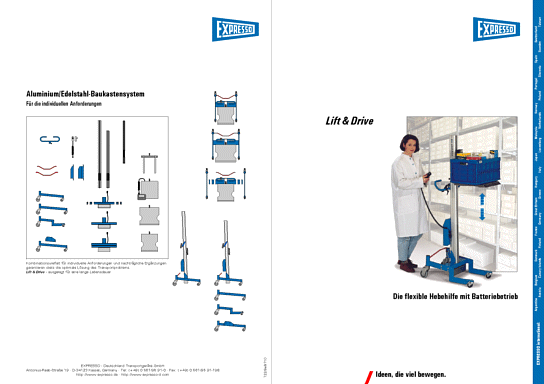 "Lift&Drive" Umschlag