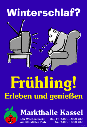 Plakat "Frühling"