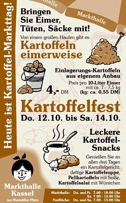 Anzeige "Kartoffelfest"