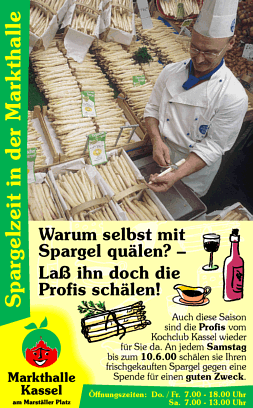 Anzeige "Spargelzeit"